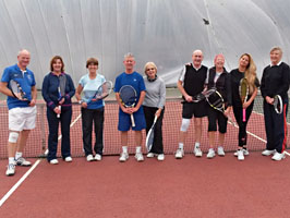 Adult tennis coaching at Maidstone Tennis Academy